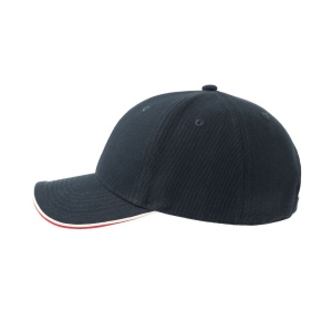 Casquette 6 pans contrastée 22