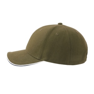 Casquette 6 pans contrastée 24