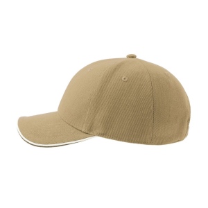 Casquette 6 pans contrastée 25