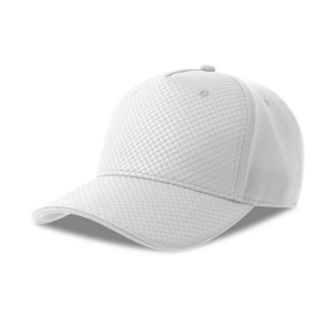 Casquette 5 pans effet nid d'abeille 2