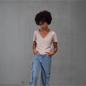 Tee-shirt femme col V 150
