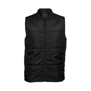 Bodywarmer unisexe avec bord côte au col 3