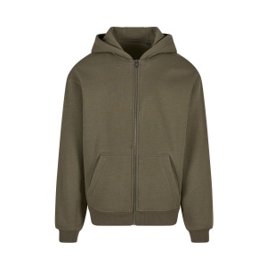 Sweat à capuche zippé ample 6