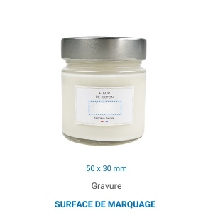 Bougie végétale GRASSE Ronde 135g - France 4