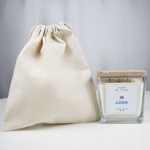 Bougie végétale GRASSE Carré 700g - France 2