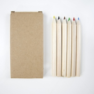 Set 6 crayons de couleur