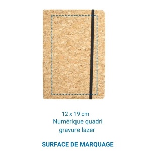 Carnet FARO A5 liège 4