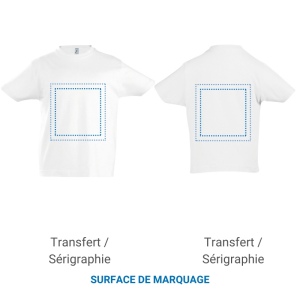 T-shirt Enfant REGENT KIDS Blanc 4