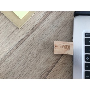 Clé USB SQUARE Bois 3