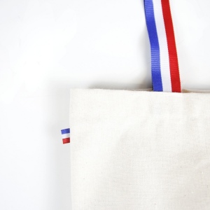 Sac coton ALFRED tricolor - France 3