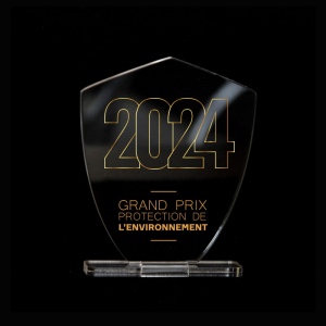Trophée en plexiglas BLASON - France 3