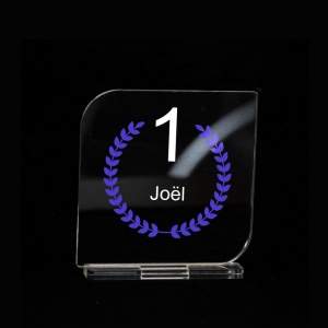 Trophée en plexiglas CARRE 2 - France 3