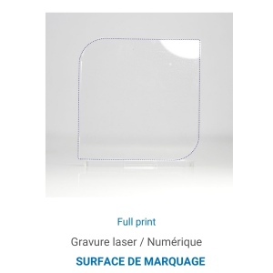 Trophée en plexiglas CARRE 2 - France 4