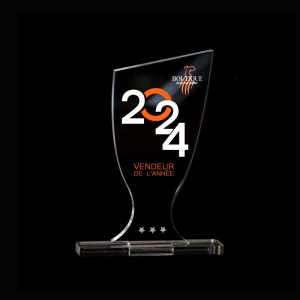 Trophée en plexiglas COUPE - France 3