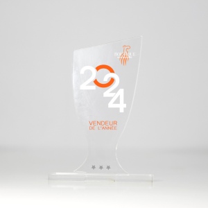 Trophée en plexiglas COUPE - France