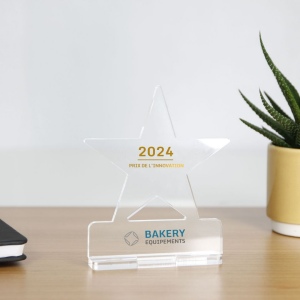 Trophée en plexiglas ETOILE - France 2