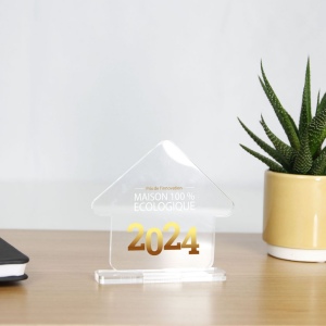 Trophée en plexiglas MAISON - France 2