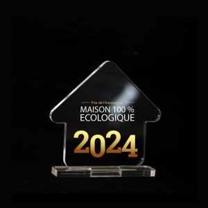 Trophée en plexiglas MAISON - France 3