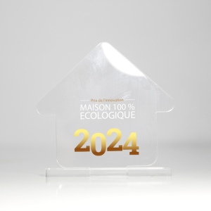 Trophée en plexiglas MAISON - France