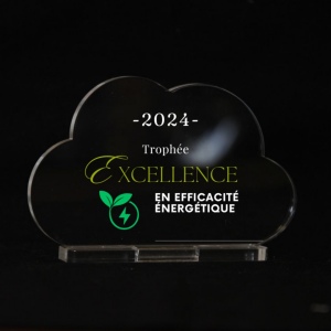 Trophée en plexiglas NUAGE - France 3