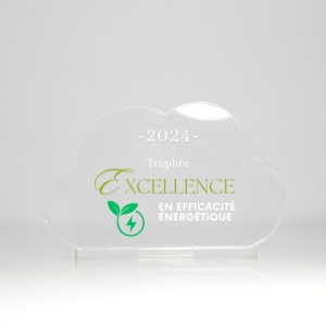 Trophée en plexiglas NUAGE - France