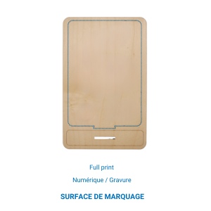 Trophée en plexiglas RECTANGLE - France 4