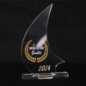 Trophée en plexiglas VOILE - France 3