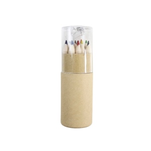 Set 12 crayons et taille crayon