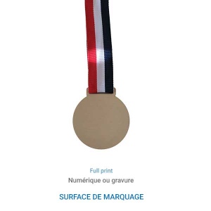 Médaille en bois - France 4