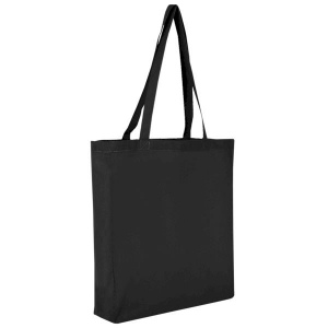 Cabas coton PARIS 330 - Noir 2