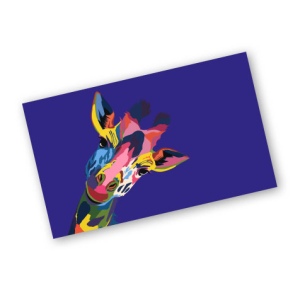 Sticker RECTANGULAIRE blanc (INT/EXT)