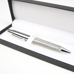 Stylo bille VENETA argent