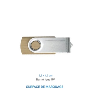 Clé Usb TWISTER en bois 4