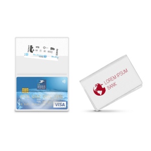 Porte-carte en pvc recyclé - puht quadri 1 face 5