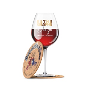 Sous-verre liège - puht sérigraphie 1 couleur une face 3