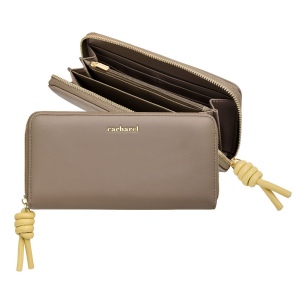 Portefeuille voyage Apolline Beige 4