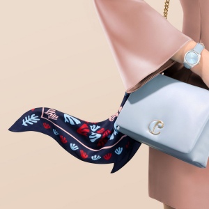 Foulard Vivienne Navy 5