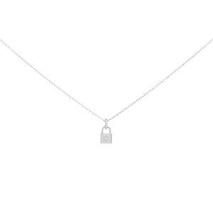 Collier Violette Silver