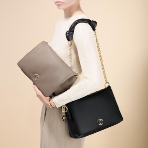 Sac dame Vivienne Taupe 2
