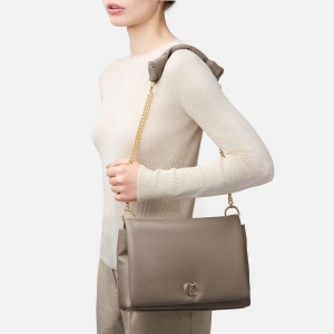 Sac dame Vivienne Taupe 9