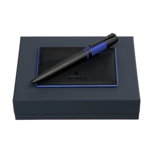 Parure Festina Blue (stylo bille & porte-cartes)