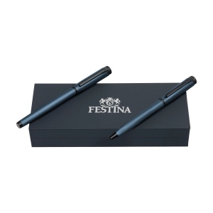 Parure Originals Blue (stylo bille & stylo roller)