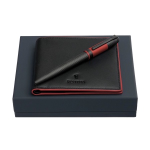 Parure Festina Red (stylo bille & portefeuille)