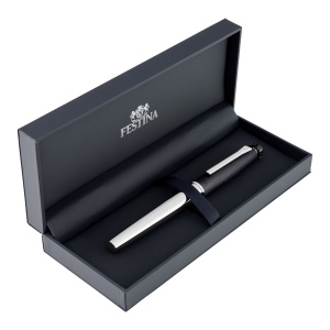 Stylo roller Chronobike Chrome Black 11