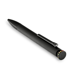 Stylo bille Mademoiselle Rainbow Black 2
