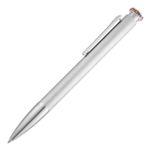 Stylo bille Mademoiselle Rainbow Silver 5