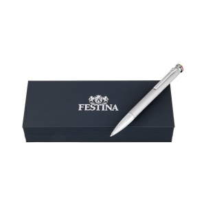 Stylo bille Mademoiselle Rainbow Silver 6