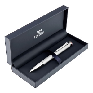 Stylo bille Mademoiselle Rainbow Silver 7