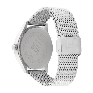 ICE steel solar Silver Dark Blue Milanese 4