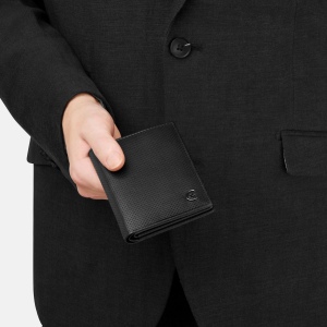 Porte-cartes Trifold Islington Black 6
